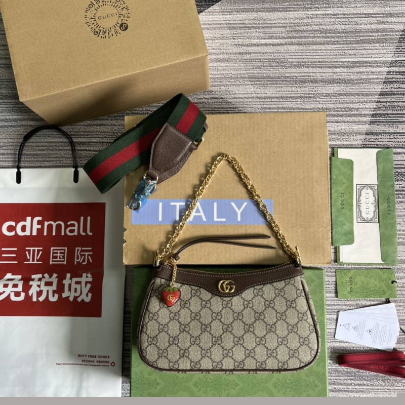 G*u*i top handle bags